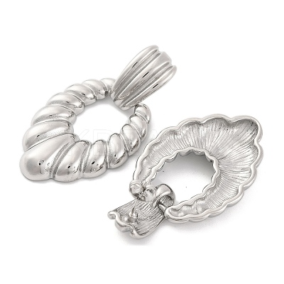 Non-Tarnish 304 Stainless Steel Stud Earrings for Women EJEW-N054-24P-1