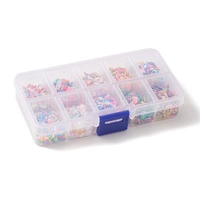 40G 10 Style Handmade Polymer Clay Nail Art Decoration CLAY-FS0001-30-1