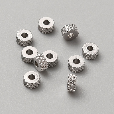 201 Stainless Steel Spacer Beads LS-FIND-WH0161-53A-1