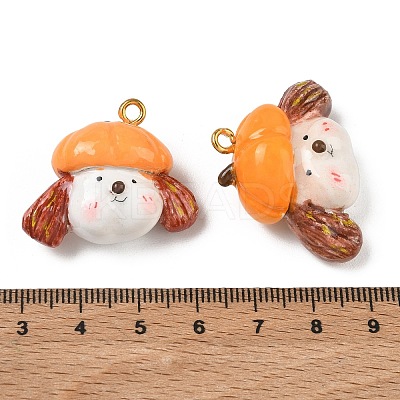 Handmade Polymer Clay Pendants PY-CBABDB7-11A-1