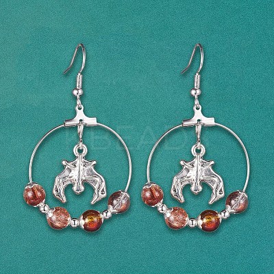 DIY Halloween Style Earring Making DIY-X0098-97-1