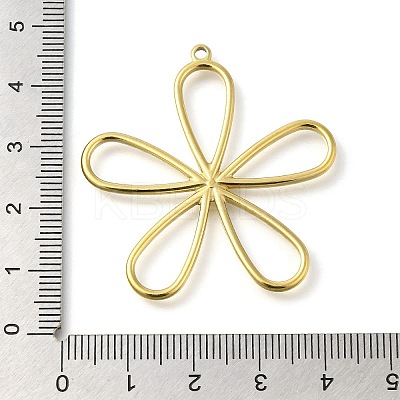Ion Plating(IP) 304 Stainless Steel Pendants X-STAS-I310-07G-1