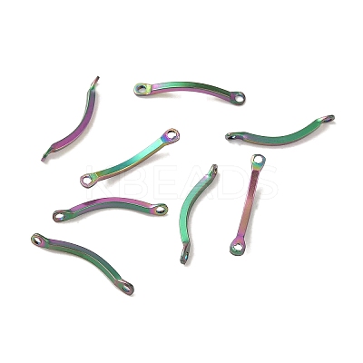 Ion Plating(IP) 304 Stainless Steel Connector Charms STAS-Q323-11MC-1