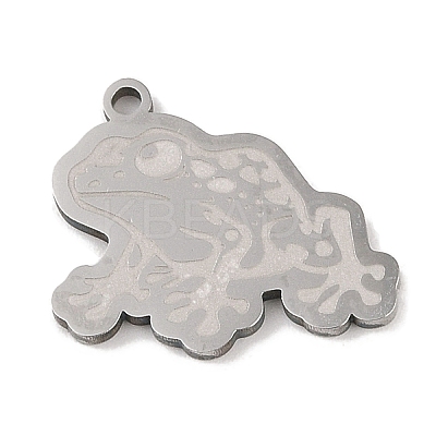 Non-Tarnish 201 Stainless Steel Pendants STAS-C095-19P-1