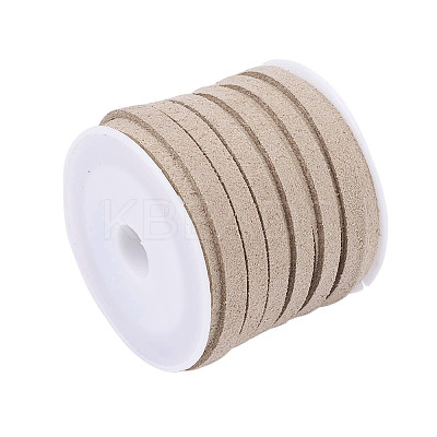 Faux Suede Cord X-LW-R003-4mm-1119-1