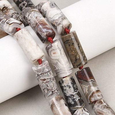Natural Mexican Crazy Lace Agate Beads Strands G-B196-B01-01-1