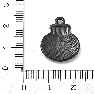 Ion Plating(IP) 304 Stainless Steel Pendants STAS-E182-15B-1