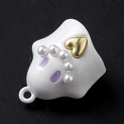 Halloween Spray Painted Alloy Pendants LS-PALLOY-R139-02B-01-1