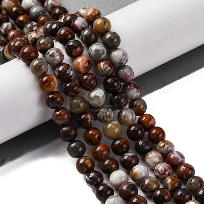 Natural Mexico Crazy Agate Beads Strands X-G-L615-A01-01-1