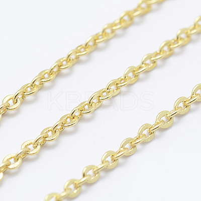 Brass Cable Chains CHC-K004-02G-1