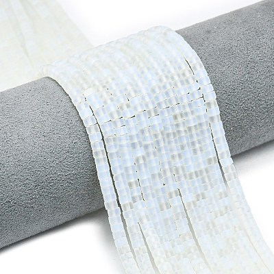 Synthetic Opalite Beads Strands G-P575-B16-4x2mm-1