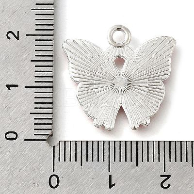 Breast Cancer Pink Awareness Ribbon Theme Alloy Enamel Pendants ENAM-C026-01I-S-1
