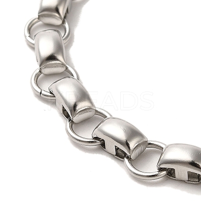 Non-Tarnish Handmade 304 Stainless Steel Necklaces NJEW-Q333-04P-1