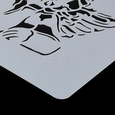 Plastic Hollow Out Drawing Painting Stencils Templates DIY-Z024-01C-1