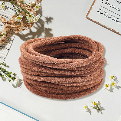 5M DIY Frosted Cowhide Leather Cord OCOR-GF0004-97D-04-1