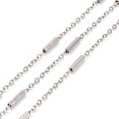 Tarnish Resistant Handmade 304 Stainless Steel Cable Chains CHS-G003-11P-A-1