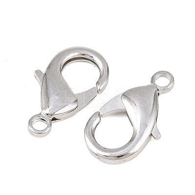 SHEGRACE Brass Lobster Claw Clasps XGRPCP380-269P-1