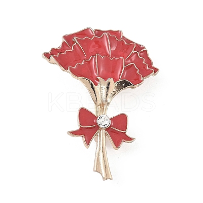Flower Enamel Pins JEWB-C042-01F-G-1