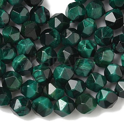 Natural Tiger Eye Beads Strands G-I217-B-01D-1