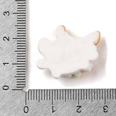 Christmas Rabbit Theme Opaque Resin Decoden Cabochons RESI-S397-01B-1