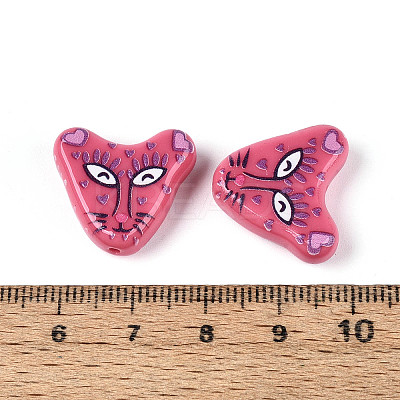Printed Opaque Resin Beads RESI-N043-15A-1