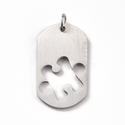 Non-Tarnish 304 Stainless Steel Pendants Set STAS-D179-10P-1