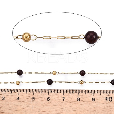 Handmade Garnet Beads Chains CHS-T006-22G-A-1