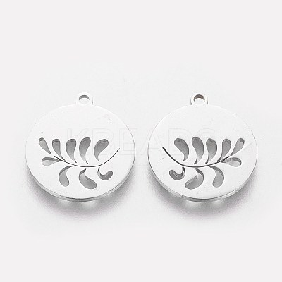Non-Tarnish 201 Stainless Steel Pendants LS-STAS-Q201-T406-1