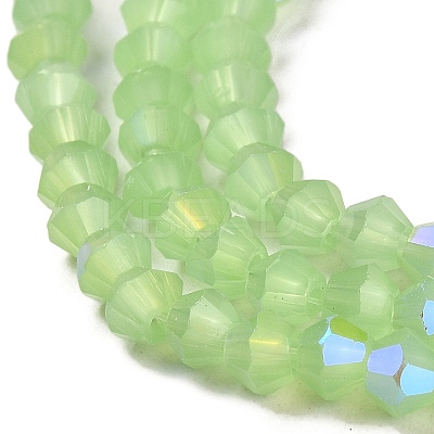 Imitation Jade Electroplate Glass Beads Strands LS-GLAA-F029-J4mm-D01-1