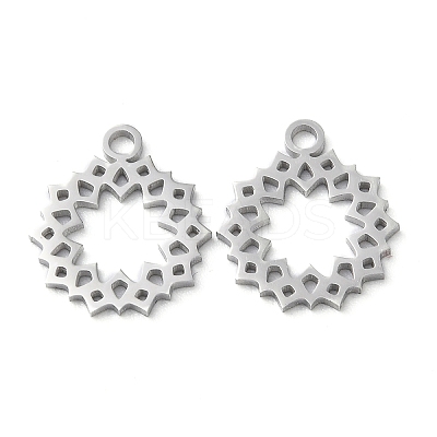 304 Stainless Steel Charms STAS-Q303-06P-1
