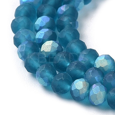 Imitation Jade Glass Beads Strands EGLA-YW0003-19B-24-1