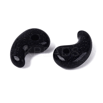 Synthetic Blue Goldstone Pendants G-S294-07B-16-1