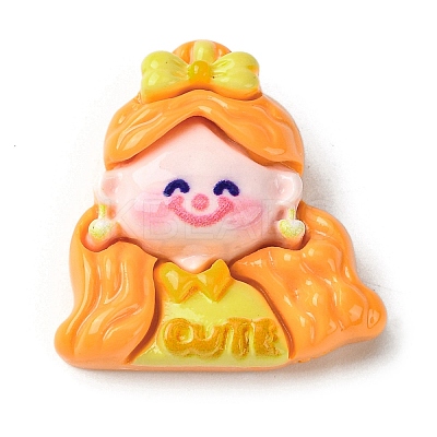 Opaque Resin Decoden Cabochons RESI-C045-01D-1