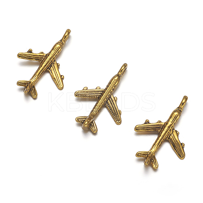 Tibetan Style Alloy Pendants TIBEB-A101638-AG-FF-1
