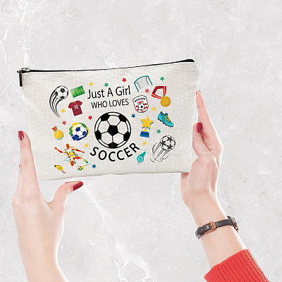 Polycotton Canvas Stroage Bags ABAG-WH0029-065-1