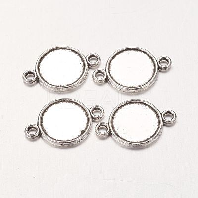 Alloy Cabochon Connector Settings LS-PALLOY-A13117-AS-RS-1