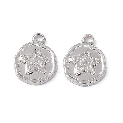 Non-Tarnish 304 Stainless Steel Pendants LS-STAS-K242-08P-1