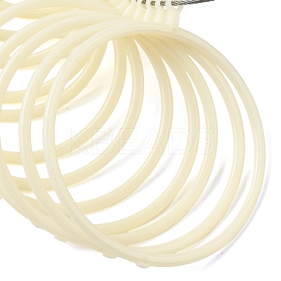 23Pcs Plastic Wrist Sizer AJEW-L101-01C-1