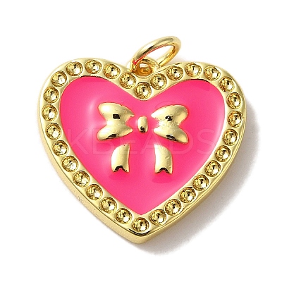 Rack Plating Brass Pendants KK-U027-24G-02-1