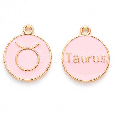 Alloy Enamel Pendants ENAM-S124-01A-09C-1