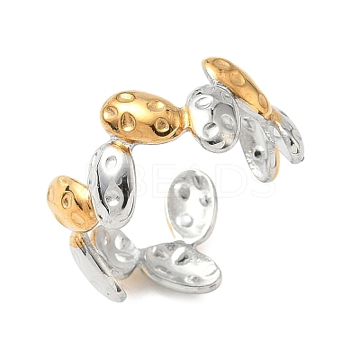 304 Stainless Steel Cuff Rings RJEW-D338-03D-GP-1