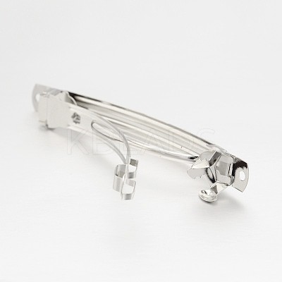 Iron Hair Barrette Findings IFIN-A171-06G-1