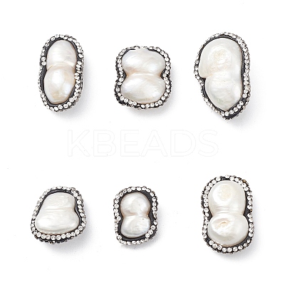 Natural Cultured Freshwater Pearl Nuggets Beads SHEL-F005-11-1