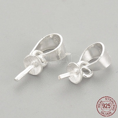 925 Sterling Silver Pendant Bails LS-STER-S002-78-1