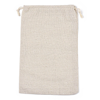 Cotton Packing Pouches Drawstring Bags ABAG-R011-20x30-1