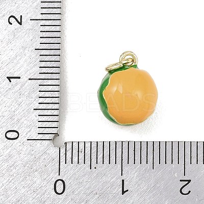 Brass Enamel Pendants LS-KK-Z144-01G-03-1