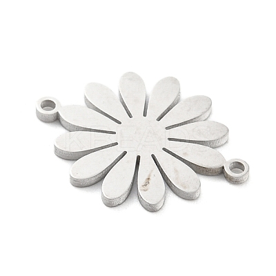 Non-Tarnish 304 Stainless Steel Connector Charms STAS-P332-11P-1
