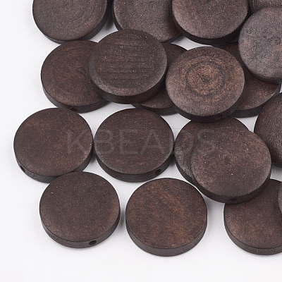 Natural Pear Wood Beads X-WOOD-T009-2.0cm-19-1
