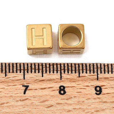 304 Stainless Steel European Beads STAS-D382-02H-G-1