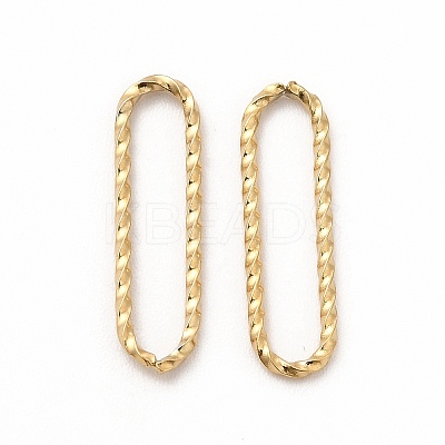 Ion Plating(IP) 304 Stainless Steel Linking Rings STAS-E185-36G-1